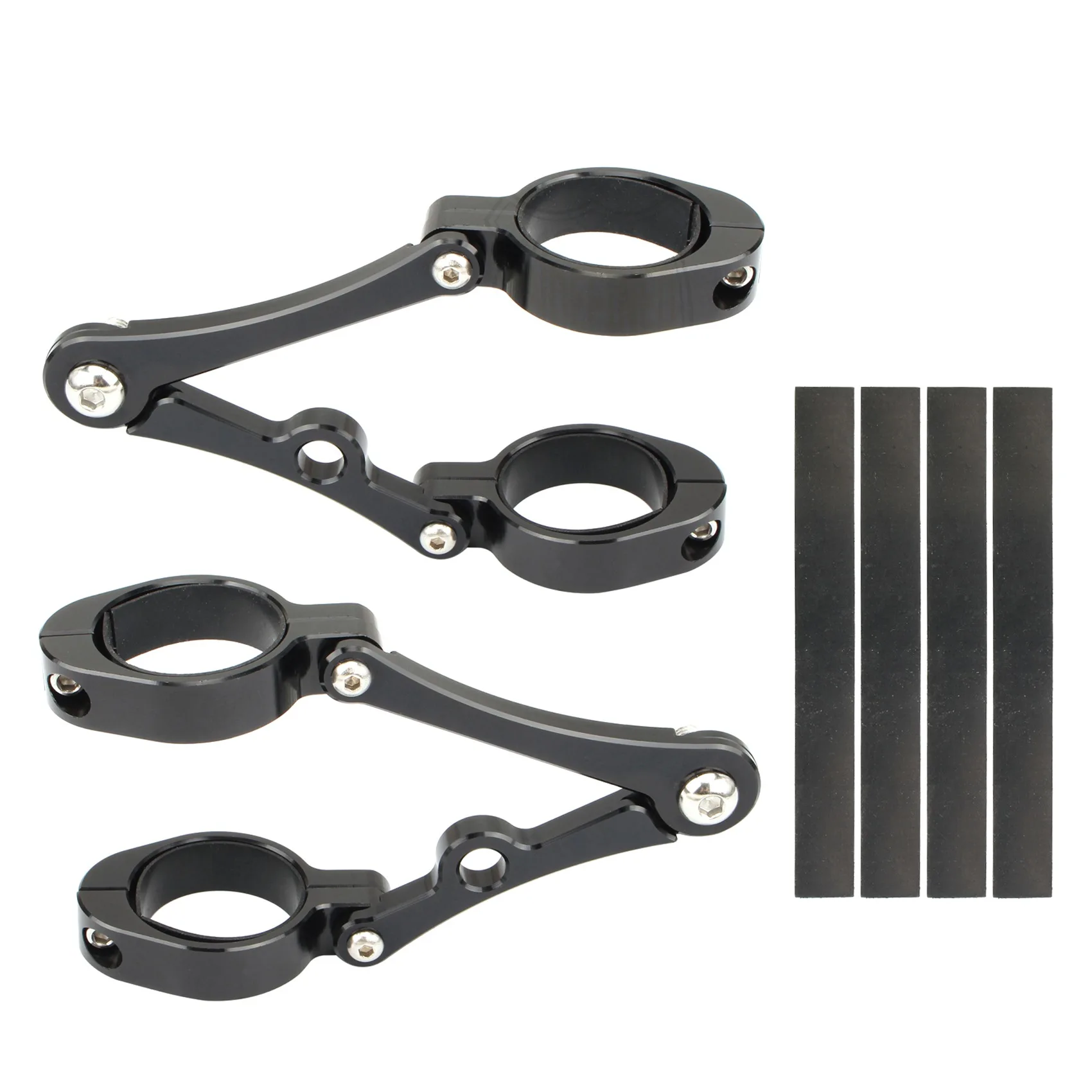 Universal 39mm-41mm Motorcycle CNC Fork Tube Spotlight Bracket Holder for Chopper Honda Kawasaki Suzuki Yamaha B
Universal 39mm-41mm Motorcycle CNC Fork Tube Spotlight Bracket Holder for Chopper Honda Kawasaki Suzuki Yamaha B
