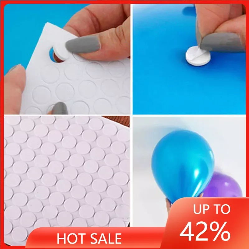 100/500 Points Balloon Attachment Glue Dot Attach Balloons to Ceiling Wall Stickers Birthday Party Wedding Decoration Supplies
100/500 Points Balloon Attachment Glue Dot Attach Balloons to Ceiling Wall Stickers Birthday Party Wedding Decoration Supplies