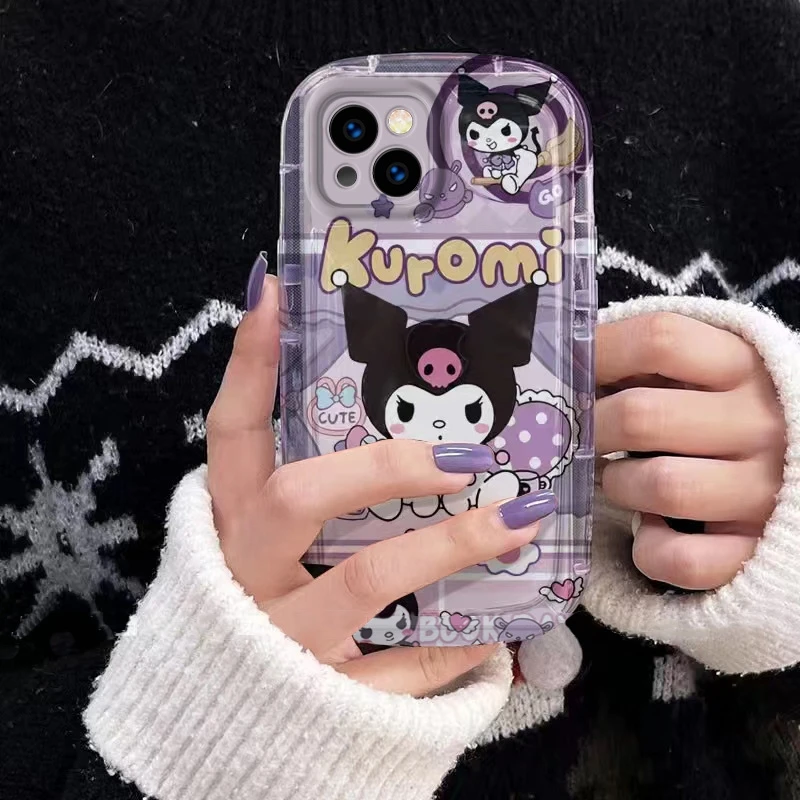 Kawaii Sanrio Anime Mobile Phone Soft Shell Kuromi Iphone 12mini Transparent Cute Personality Birthday Gift
Kawaii Sanrio Anime Mobile Phone Soft Shell Kuromi Iphone 12mini Transparent Cute Personality Birthday Gift