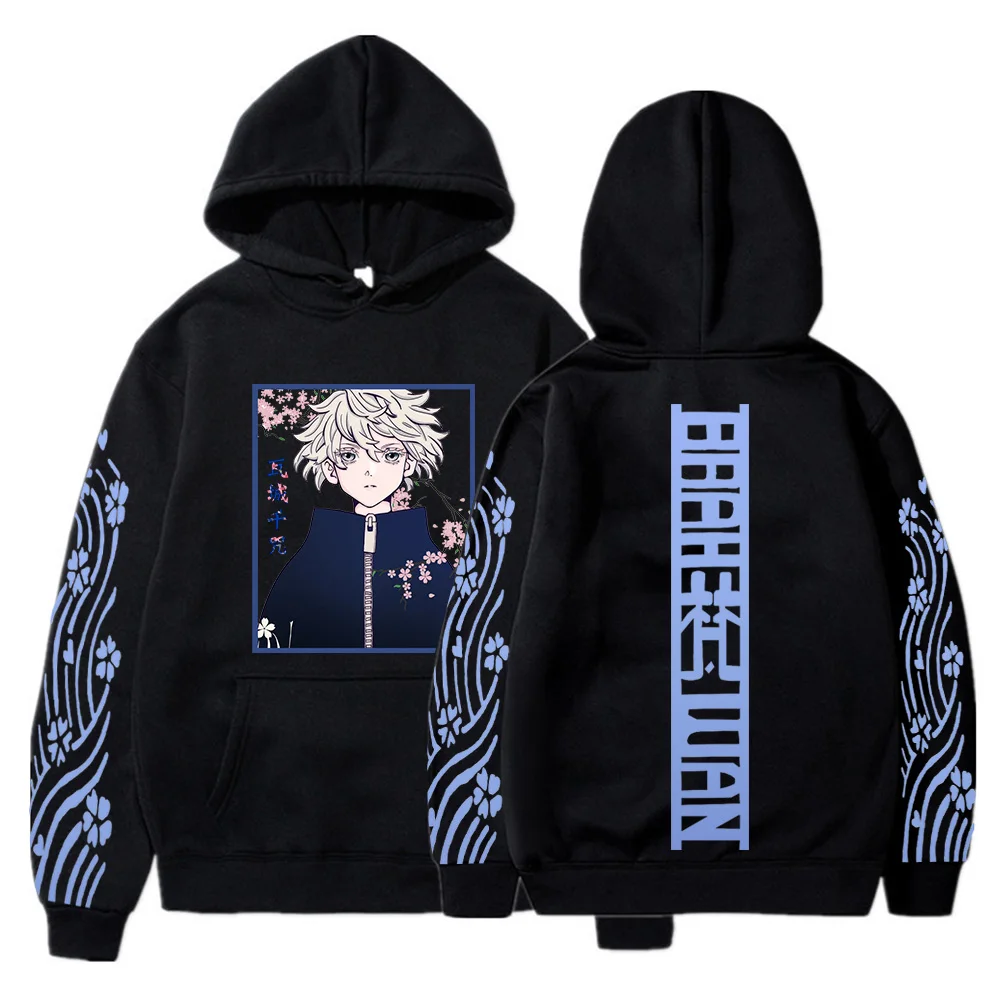 Anime Tokyo Revengers Hoodie For Men Women Spring Sweatshirt Oversized Hooded Clothing Harajuku Casual Hip Hop Pullover Unisex
Anime Tokyo Revengers Hoodie For Men Women Spring Sweatshirt Oversized Hooded Clothing Harajuku Casual Hip Hop Pullover Unisex