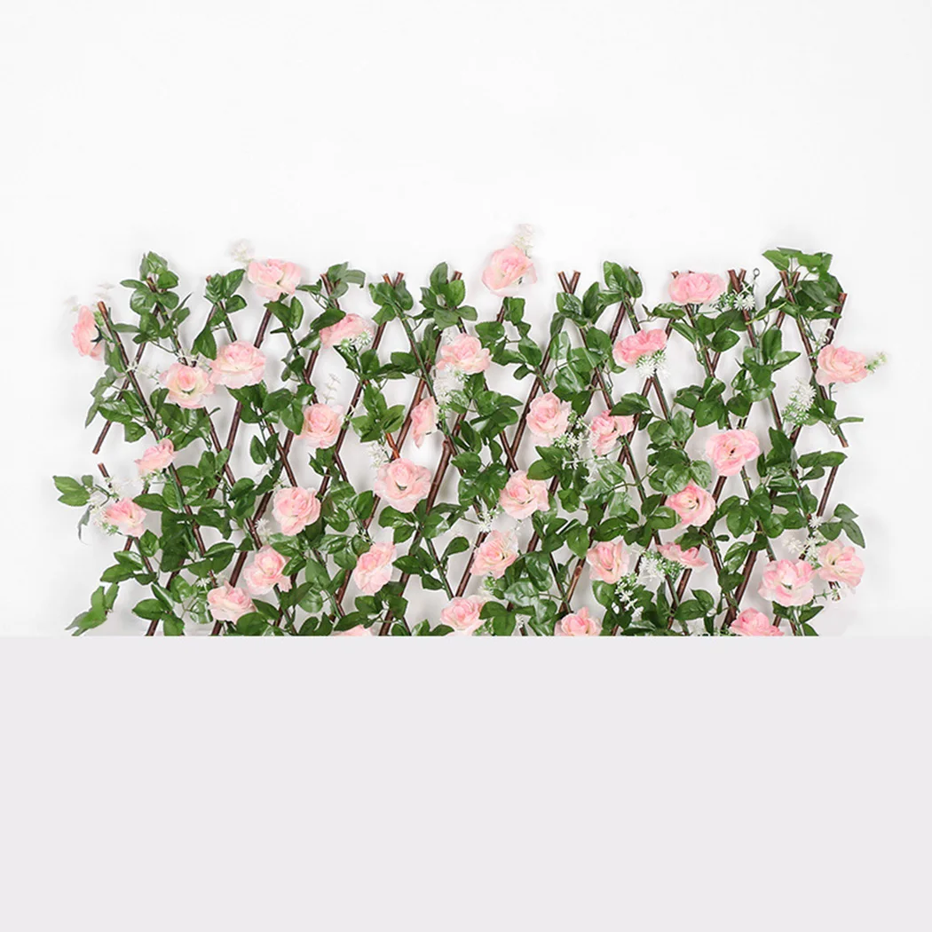 Retractable Artificial Garden Trellis Fence Privacy Buildings Decor Faux Ivy Fence Wood Vines Climb Frame Gardening Plant Decor
Retractable Artificial Garden Trellis Fence Privacy Buildings Decor Faux Ivy Fence Wood Vines Climb Frame Gardening Plant Decor