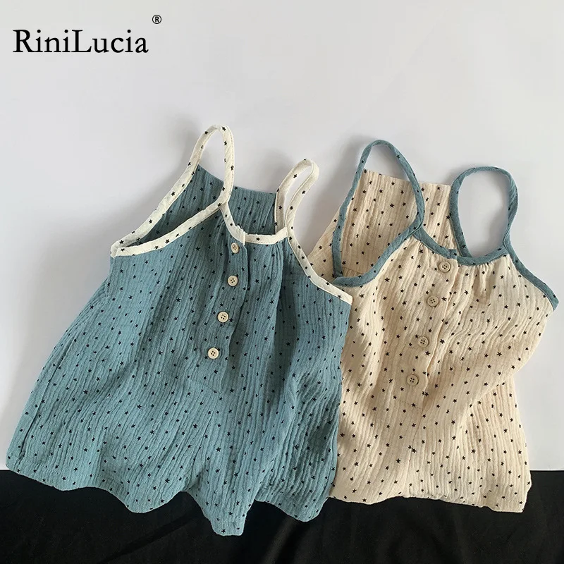 RiniLucia Summer Newest Sweet Fashion Baby Girls Jumpsuit Toddler Kid Baby Girl Clothes Sleeveless Backless Bodysuit Outfit
RiniLucia Summer Newest Sweet Fashion Baby Girls Jumpsuit Toddler Kid Baby Girl Clothes Sleeveless Backless Bodysuit Outfit