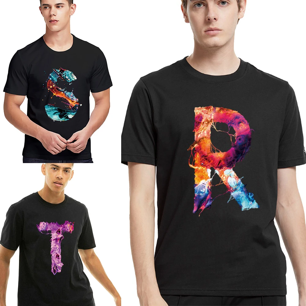 Paint Letter Printed Tees Man T-shirts Short Sleeve Summer Casual T Shirt for Men Harajuku Pullover Hip Hop O-neck Clothing Tops
Paint Letter Printed Tees Man T-shirts Short Sleeve Summer Casual T Shirt for Men Harajuku Pullover Hip Hop O-neck Clothing Tops