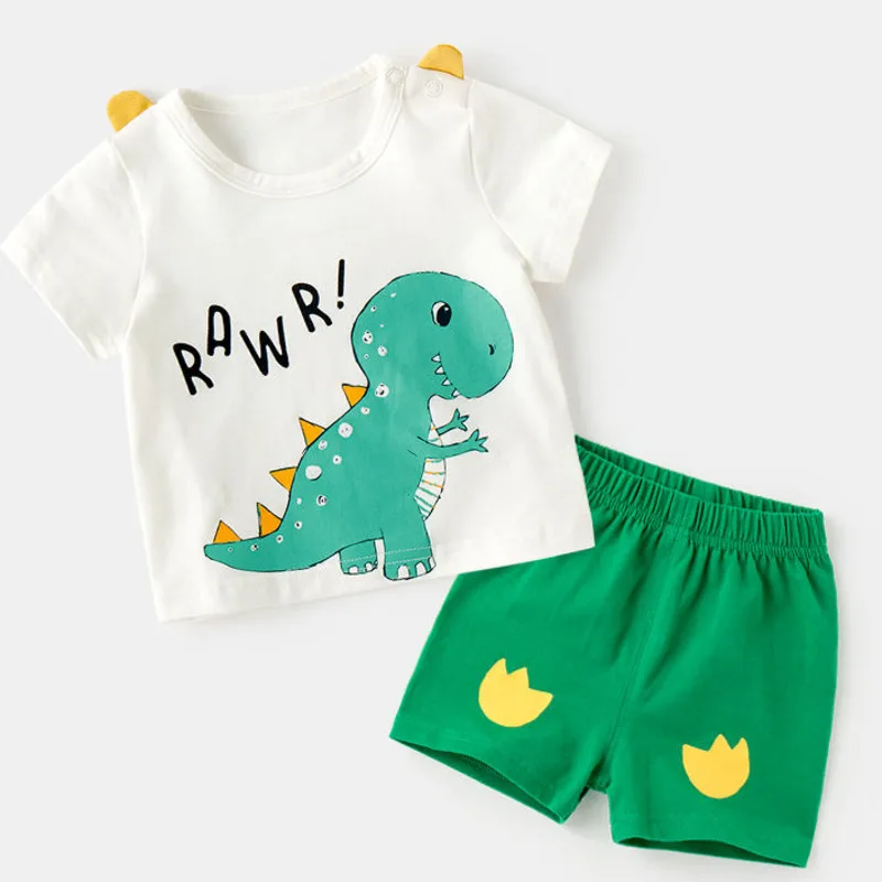Baby Suit Summer Short Sleeve Shorts Boys' Children's Set Girls' Kids Infant Cartoon Print Sute 2022 Cute Children Fashion Sets
Baby Suit Summer Short Sleeve Shorts Boys' Children's Set Girls' Kids Infant Cartoon Print Sute 2022 Cute Children Fashion Sets
