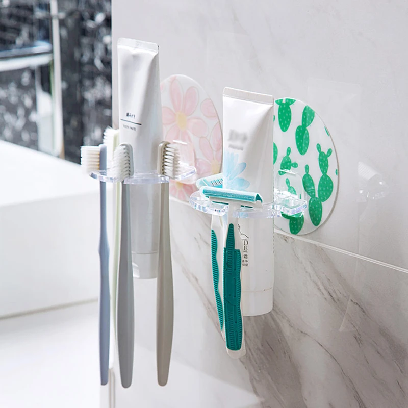 Bathroom Accessories Set Toothbrush Toothpaste Holder Super Suction Cup Razor Shaver Organizer Rack Household Items Storage Rack
Bathroom Accessories Set Toothbrush Toothpaste Holder Super Suction Cup Razor Shaver Organizer Rack Household Items Storage Rack
