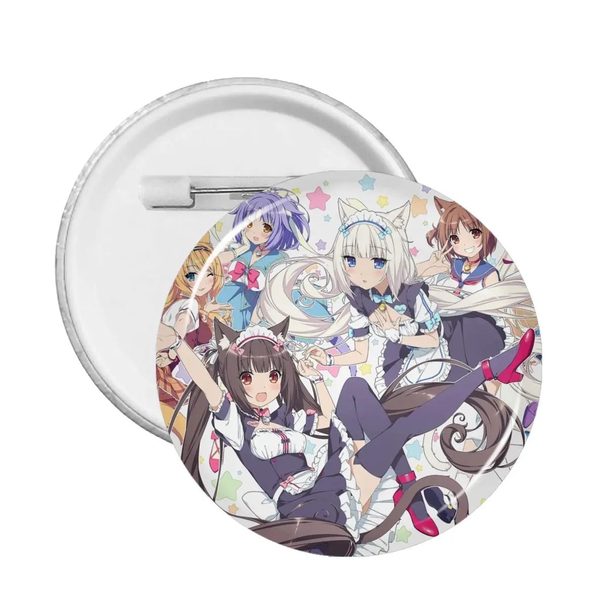 Nekopara Kawaii Симпатичные значки аниме для рюкзака одежды забавные заколки для лацканов 59 мм аниме аксессуары
Nekopara Kawaii Симпатичные значки аниме для рюкзака одежды забавные заколки для лацканов 59 мм аниме аксессуары
