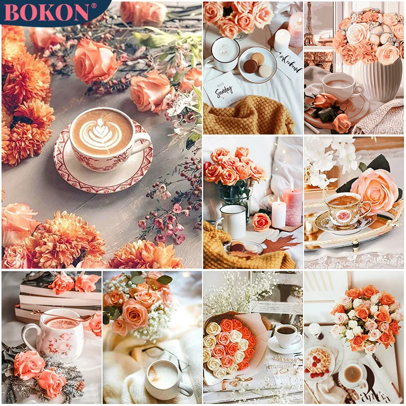 Scenery 5D Diamond Painting Rose Dessert Coffee Full Diamond Mosaic Diamond Embroidery Kit DIY Rhinestone Home Art Decoration
Scenery 5D Diamond Painting Rose Dessert Coffee Full Diamond Mosaic Diamond Embroidery Kit DIY Rhinestone Home Art Decoration
