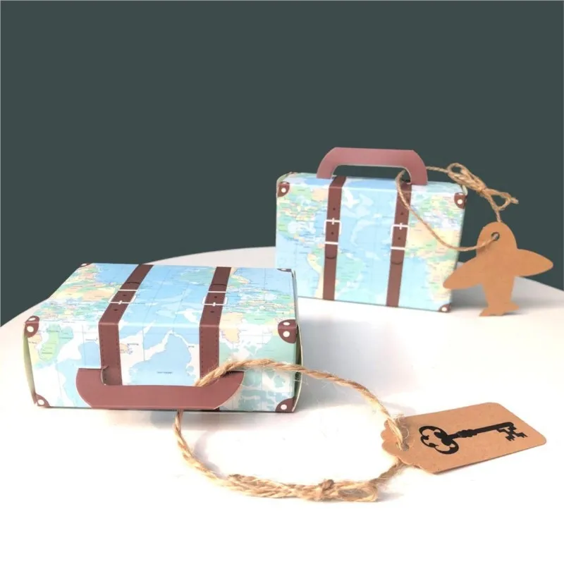 10/20/50pcs Mini Travel Suitcase Candy Box Kraft Paper Chocolate Favor Gift Box Packaging Bag Wedding Birthday Party Decoration
10/20/50pcs Mini Travel Suitcase Candy Box Kraft Paper Chocolate Favor Gift Box Packaging Bag Wedding Birthday Party Decoration