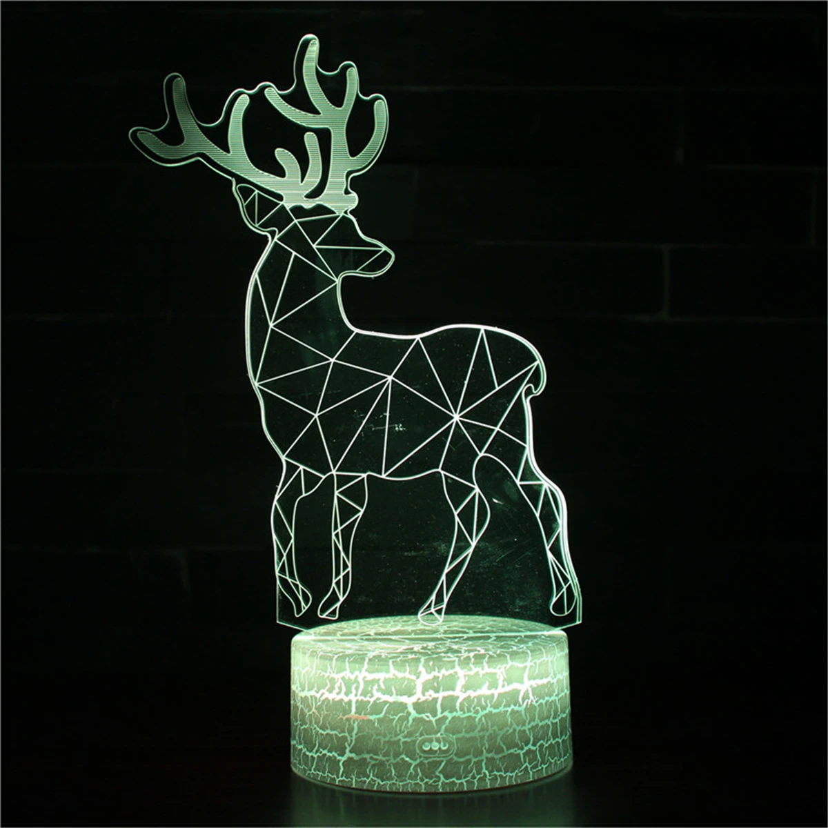 Deer Elk 3D Lamp Acrylic USB LED NightLights Neon Sign Christmas Decorations for Home Bedroom Birthday Gifts
Deer Elk 3D Lamp Acrylic USB LED NightLights Neon Sign Christmas Decorations for Home Bedroom Birthday Gifts