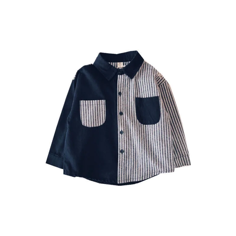 Baby Boy Shirt Long Sleeve Striped Casual Boys Clothes Kids Outfit Spring Autumn Shirts Cotton Fashion
Baby Boy Shirt Long Sleeve Striped Casual Boys Clothes Kids Outfit Spring Autumn Shirts Cotton Fashion
