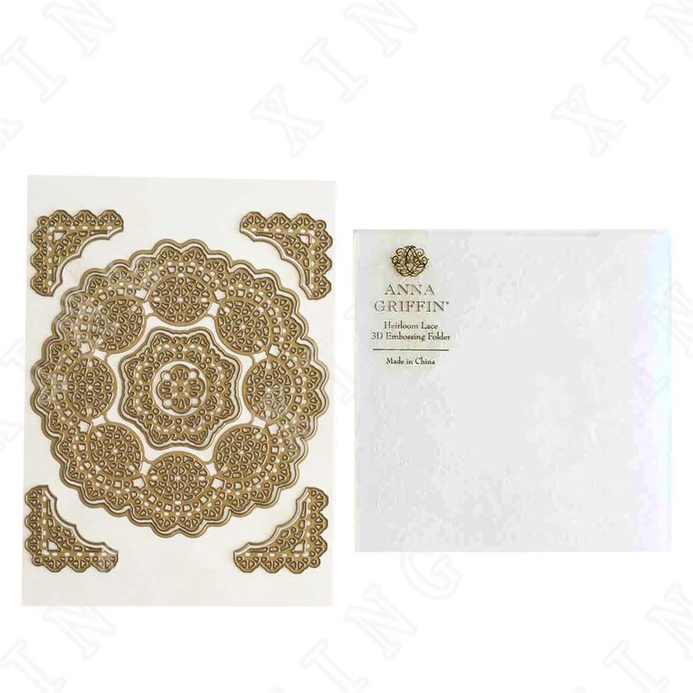 Heirloom Lace Metal Cutting Dies Scrapbook Diary Decoration Stencil Embossing Template Diy Greeting Card Handmade New Arrival
Heirloom Lace Metal Cutting Dies Scrapbook Diary Decoration Stencil Embossing Template Diy Greeting Card Handmade New Arrival