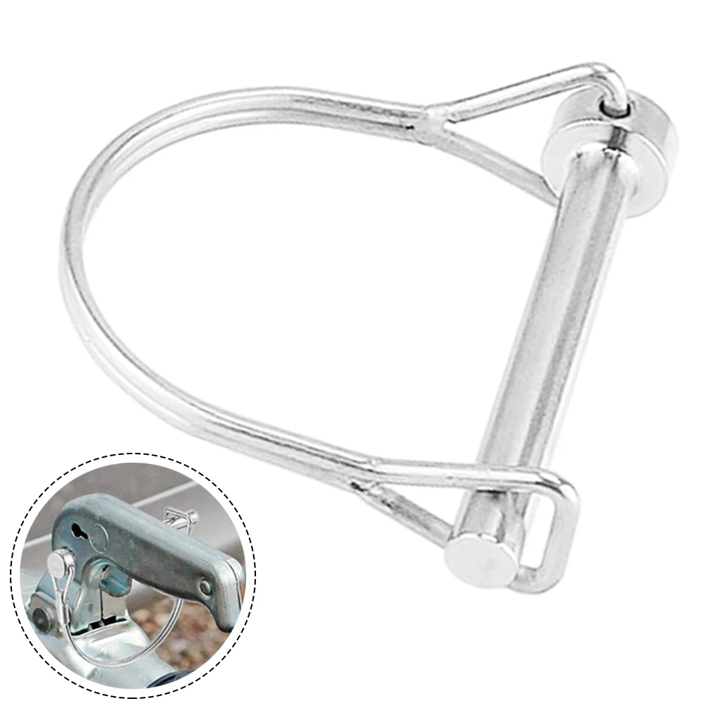Stainless Steel D Style Lock Pin Safety Coupler Pin For Heavy Duty Trailers 50mm/70mm Round Arch Wire Shaft Lock Pin For Boat
Stainless Steel D Style Lock Pin Safety Coupler Pin For Heavy Duty Trailers 50mm/70mm Round Arch Wire Shaft Lock Pin For Boat