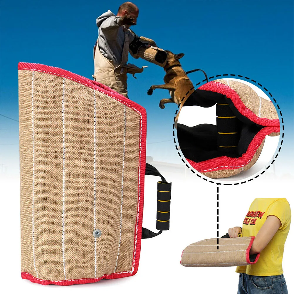 Dog Bite Sleeve Training Interactive Play Durable Arm Protection Chewing Jute Pet Stable Thickened With Handle Safety Practical
Dog Bite Sleeve Training Interactive Play Durable Arm Protection Chewing Jute Pet Stable Thickened With Handle Safety Practical