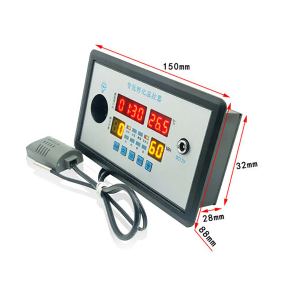 Automatic Egg Turning Incubator Thermostat 12V Intelligent Incubator Thermostat 110℃ Chicken Duck Goose Eggs ZFX-W9002
Automatic Egg Turning Incubator Thermostat 12V Intelligent Incubator Thermostat 110℃ Chicken Duck Goose Eggs ZFX-W9002