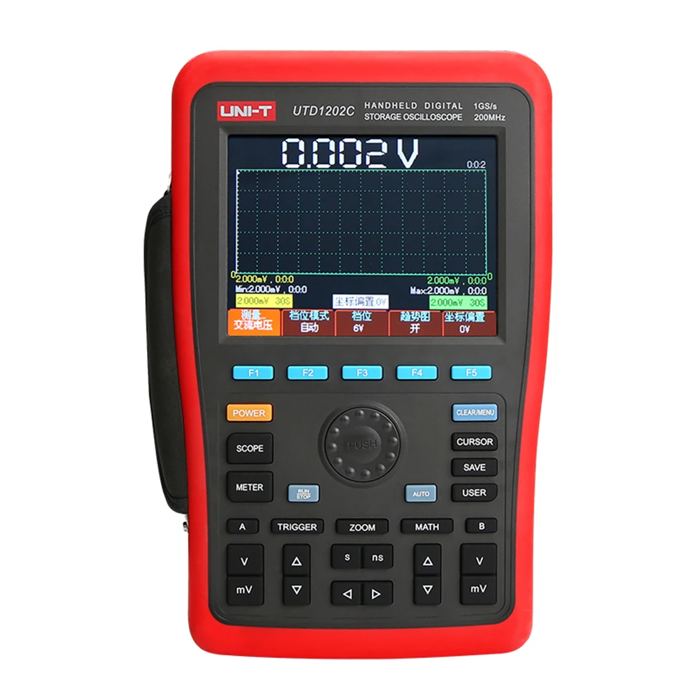 

Uni-T Utd1202C Handheld Digital Storage Oscilloscope Automatic Waveform Channel Professional And Accurate Digital Multimeter