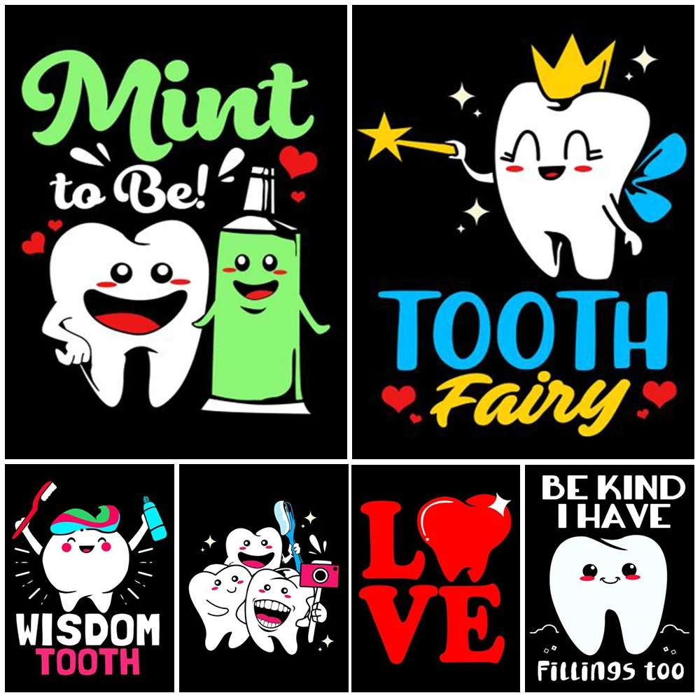 Cartoon Tooth Fairy Dentistry Clinic Quotes Nordic Poster Wall Art Canvas Painting Wall Pictures For Living Room Decor Unframed
Cartoon Tooth Fairy Dentistry Clinic Quotes Nordic Poster Wall Art Canvas Painting Wall Pictures For Living Room Decor Unframed