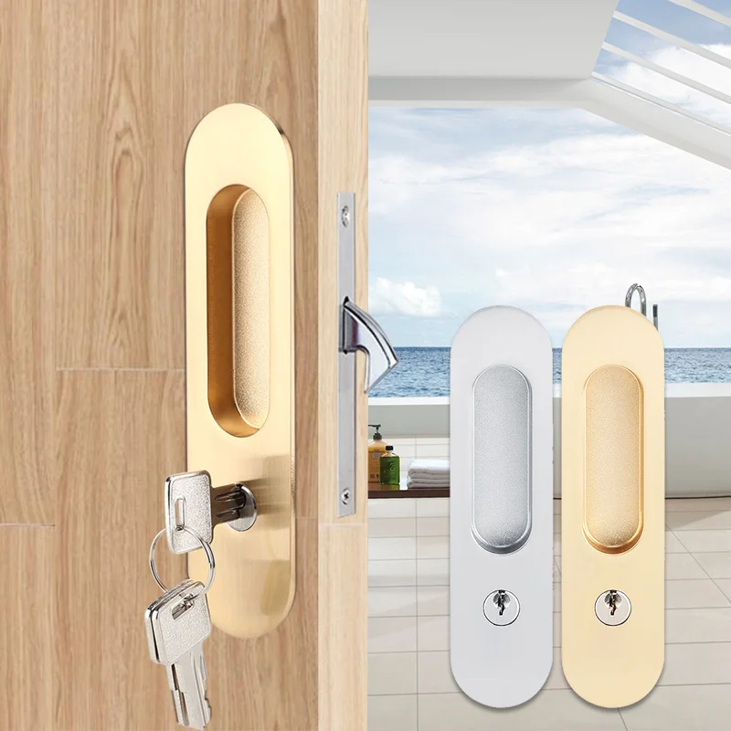 Sliding Door Lock Handle Anti-theft with Keys For Barn Wood Furniture Hardware Latch for Double Doors Cerradura
Sliding Door Lock Handle Anti-theft with Keys For Barn Wood Furniture Hardware Latch for Double Doors Cerradura