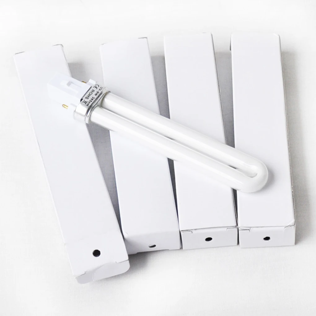 Hot Cozy ambiance 4Pcs/Set 9W U-shaped 365nm Lamp Bulb Tube for Nail Art Dryer UV Lamp Light
Hot Cozy ambiance 4Pcs/Set 9W U-shaped 365nm Lamp Bulb Tube for Nail Art Dryer UV Lamp Light