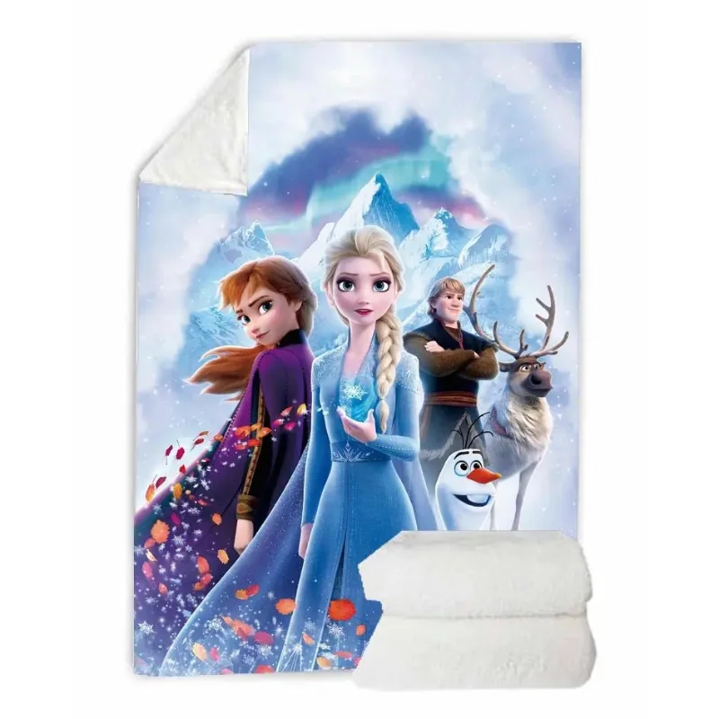 Disney Frozen Elsa Anna Blanket Party Favors Throw for Girls Flatsheet Sleeping Covers Battani on Bed/Sofa Gift
Disney Frozen Elsa Anna Blanket Party Favors Throw for Girls Flatsheet Sleeping Covers Battani on Bed/Sofa Gift