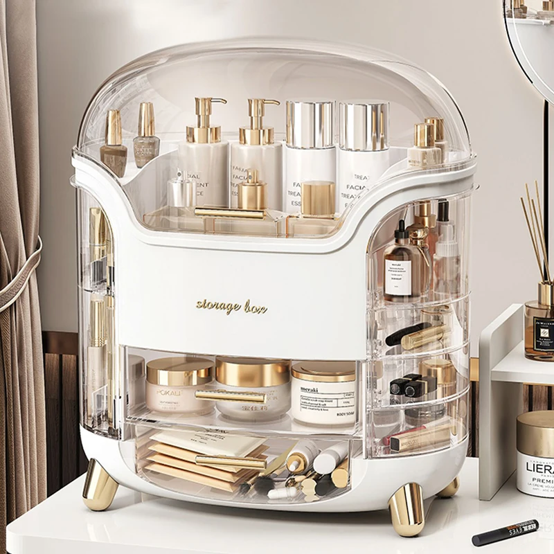Make Box Jewelry Organizer Organizer Box Large Dust-proof Storag Makeup Cotton With Organiser Cosmet Up Lid Luxury Pads Dresser
Make Box Jewelry Organizer Organizer Box Large Dust-proof Storag Makeup Cotton With Organiser Cosmet Up Lid Luxury Pads Dresser