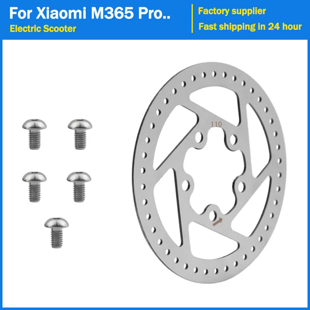 110 and 120MM Brake Pads Disc Rotor Pad Replacement with Screws for xiaomi Mijia M365 pro Electric Scooter Accessrioes
110 and 120MM Brake Pads Disc Rotor Pad Replacement with Screws for xiaomi Mijia M365 pro Electric Scooter Accessrioes