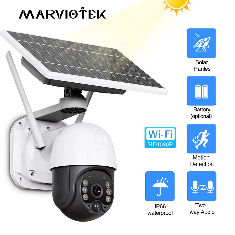 1080P 4G FDD WCDMA Solar Outdoor Surveillance Camera Waterproof WIFI 2.4Ghz IP Camera PTZ CCTV Smart Security Security camera
1080P 4G FDD WCDMA Solar Outdoor Surveillance Camera Waterproof WIFI 2.4Ghz IP Camera PTZ CCTV Smart Security Security camera