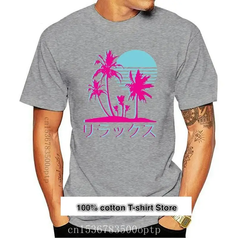 Camiseta Hipster vapor wave para hombre, camisa estética neon palm, manga corta, estampada, bonita, de algodón puro, informal
Camiseta Hipster vapor wave para hombre, camisa estética neon palm, manga corta, estampada, bonita, de algodón puro, informal