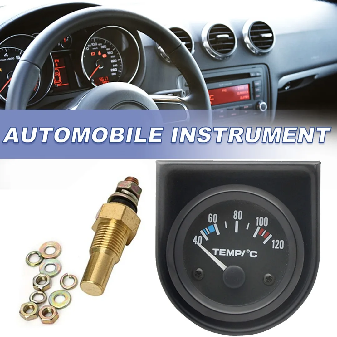 1set Universal Car 40-120 Celsius Digital Water Temp Gauge Kit DC 12V White LED Light Vehicle Delivery Sensor Temperature Meter
1set Universal Car 40-120 Celsius Digital Water Temp Gauge Kit DC 12V White LED Light Vehicle Delivery Sensor Temperature Meter