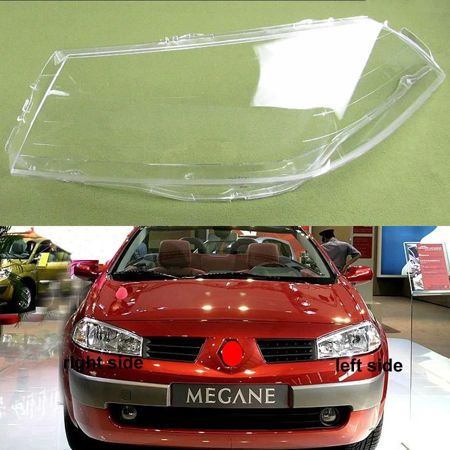 For Renault Megane 2006 2007 Headlight Cover Headlamp Shell Lampshade Transparent Shade Lamp Plexiglass Auto Replacement Parts
For Renault Megane 2006 2007 Headlight Cover Headlamp Shell Lampshade Transparent Shade Lamp Plexiglass Auto Replacement Parts