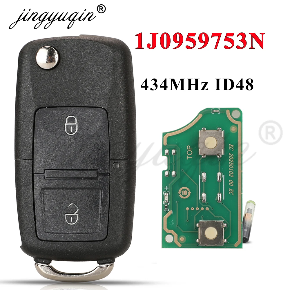 Автомобильный Выкидной Ключ-брелок Jingyuqin 433 МГц ID48 С 2 Кнопками Для Volkswagen VW Beetle Bora Golf SEAT Toledo Skoda O...
Автомобильный Выкидной Ключ-брелок Jingyuqin 433 МГц ID48 С 2 Кнопками Для Volkswagen VW Beetle Bora Golf SEAT Toledo Skoda O...