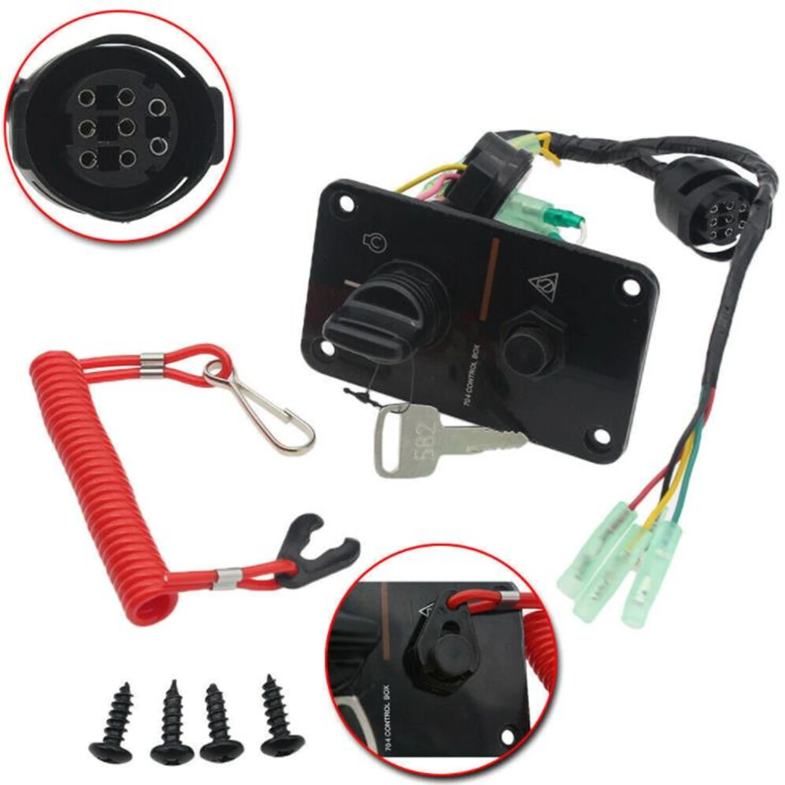 Car A Seat Outboard Single Engine Key Switch Auto Assembly Panel Control Ignition Board For Yamaha Outboard Engine
Car A Seat Outboard Single Engine Key Switch Auto Assembly Panel Control Ignition Board For Yamaha Outboard Engine