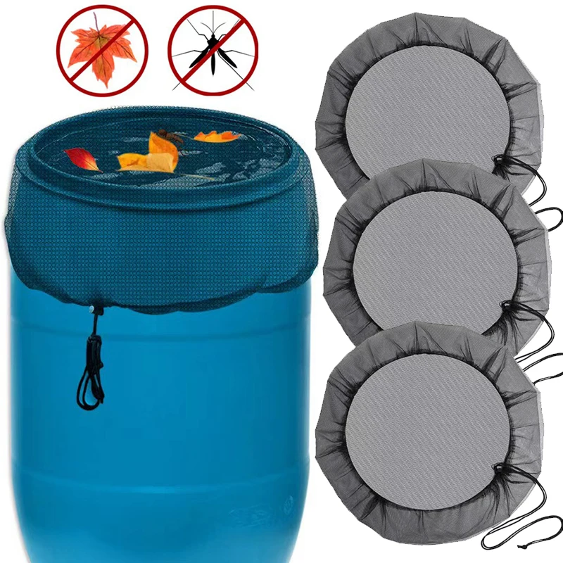 Mesh Cover Netting for Rain Barrels Drawstring Insect Cover Water Rainwater Filter Net Bag Anti-Mosquito Protection Tool
Mesh Cover Netting for Rain Barrels Drawstring Insect Cover Water Rainwater Filter Net Bag Anti-Mosquito Protection Tool