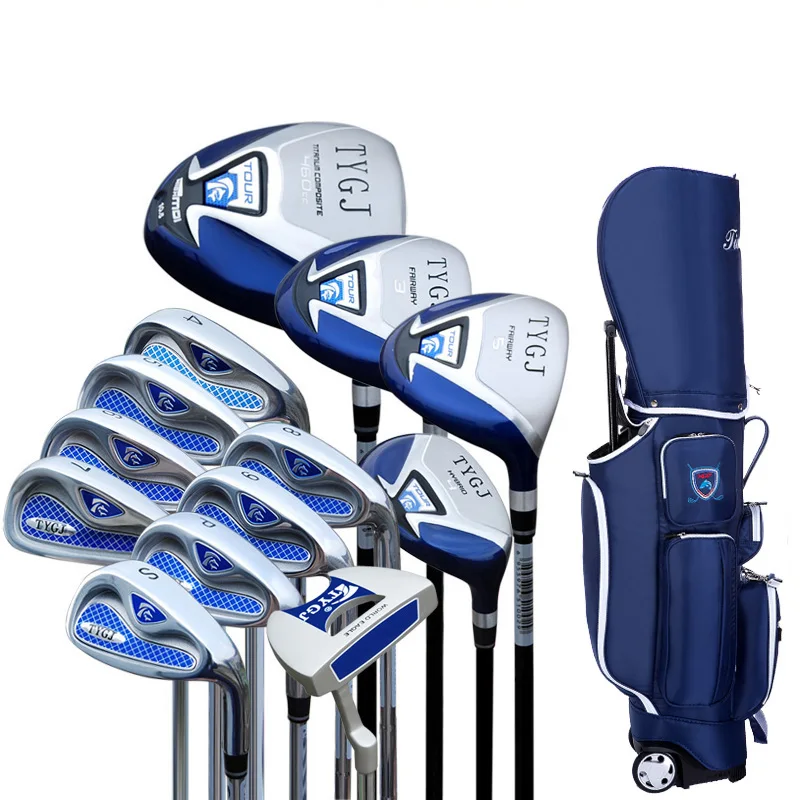 

Men's Beginner Half Set Practice Golf Clubs Ball Tee Grip Utility Golf Clubs Putter Bag Cover Supplies New 골프연습 그물망셋트 아이언세트