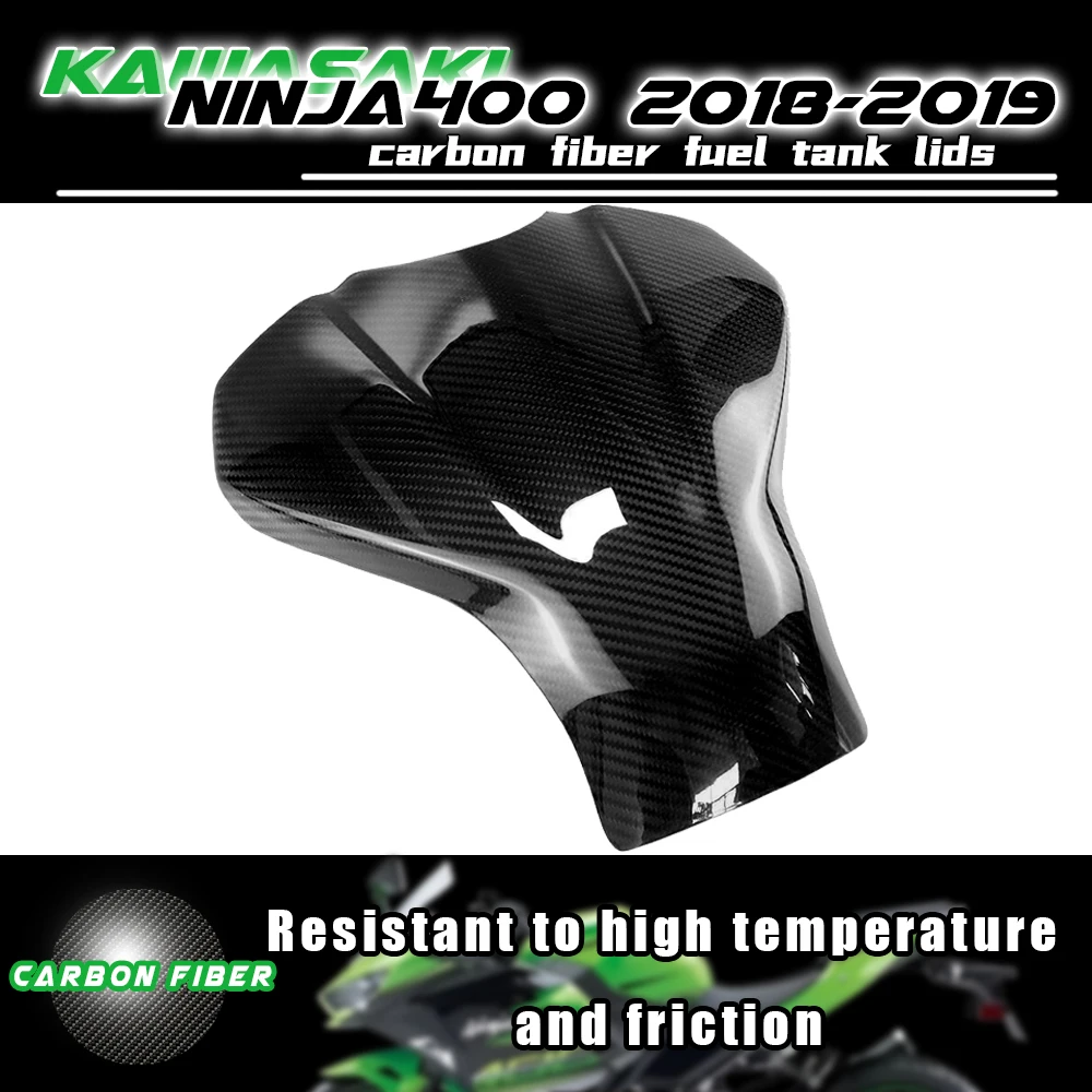 Для Kawasaki Ninja 400 2018 2019 топливный резервуар-капот 100% полностью из углеродного волокна Обтекатели аксессуары для мотоциклов
Для Kawasaki Ninja 400 2018 2019 топливный резервуар-капот 100% полностью из углеродного волокна Обтекатели аксессуары для мотоциклов