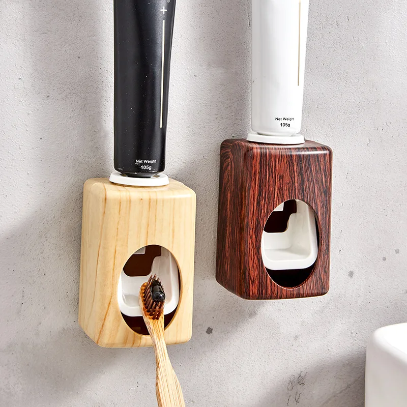 Automatic Toothpaste Dispenser Holder Wall Mount Toothpaste Squeezer Bathroom Accessories Set
Automatic Toothpaste Dispenser Holder Wall Mount Toothpaste Squeezer Bathroom Accessories Set