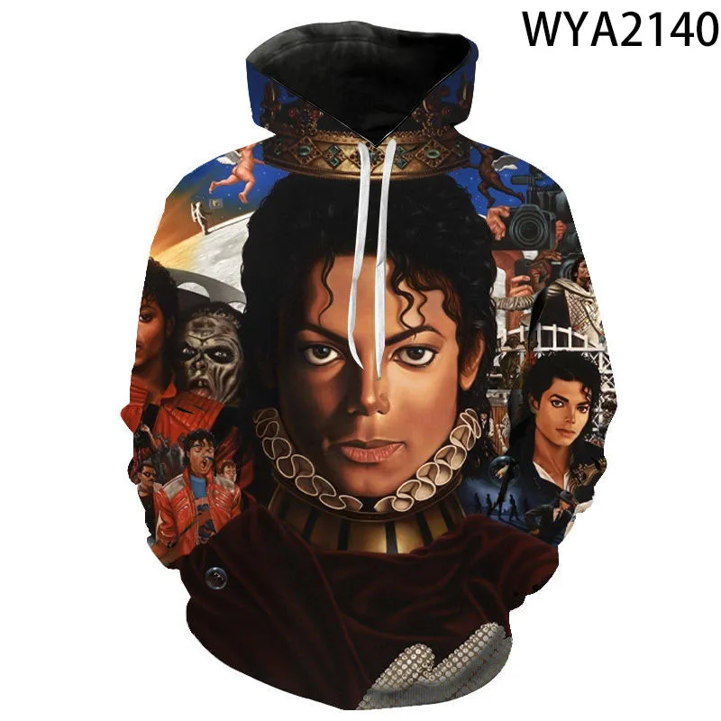 Michael Jackson MJ Hoodies Sweatshirt 3D Printed Men Women Children Fashion Boy Girl Kids Pullover Hooded Streetwear Hoody Tops
Michael Jackson MJ Hoodies Sweatshirt 3D Printed Men Women Children Fashion Boy Girl Kids Pullover Hooded Streetwear Hoody Tops