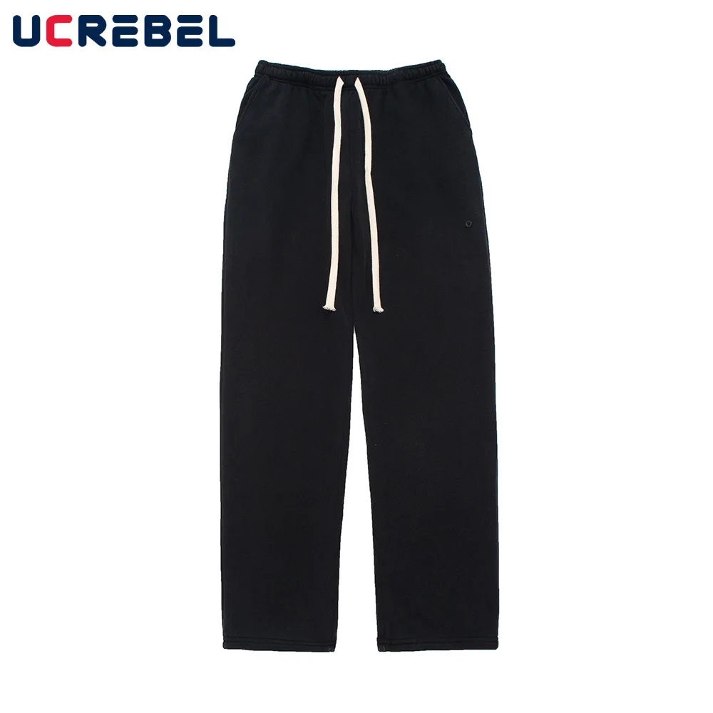 Solid Color Casual Pants Mens Streetwear Loose Straight-leg Pants High Street Elastic Waist Sweatpants Trousers Men
Solid Color Casual Pants Mens Streetwear Loose Straight-leg Pants High Street Elastic Waist Sweatpants Trousers Men
