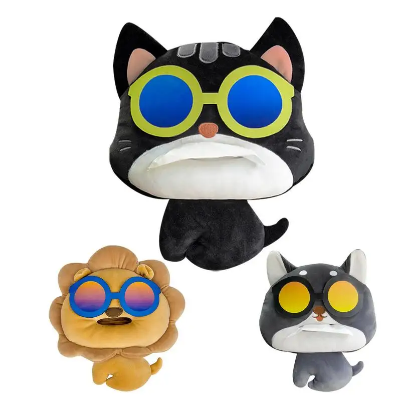 Plush Car Tissue Holder Autos Backseat Cute Short Plush Tissue Holder Box Automobiles Cartoon Animal Funny Storage Supplies
Plush Car Tissue Holder Autos Backseat Cute Short Plush Tissue Holder Box Automobiles Cartoon Animal Funny Storage Supplies