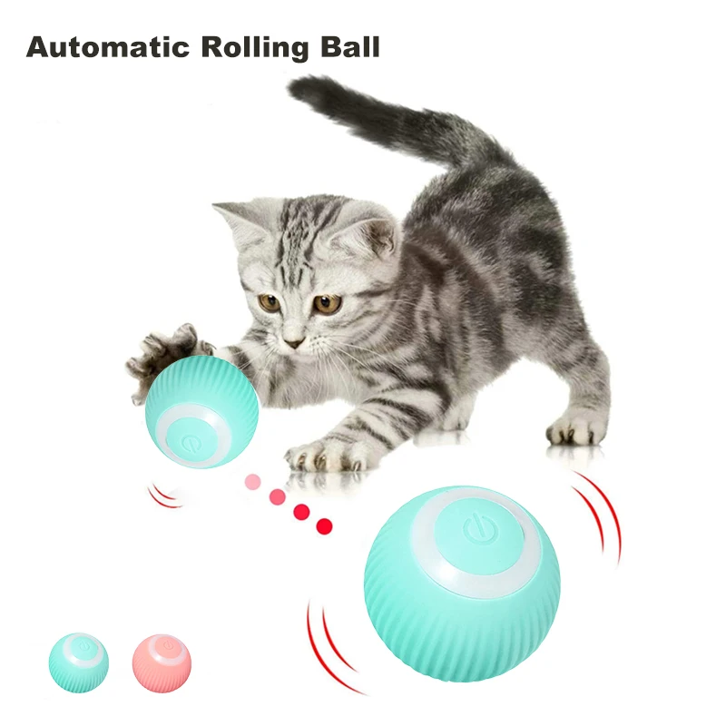 Smart Cat Toys Automatic Rolling Ball Electric Pet Interactive for Cats Training Self-moving Kitten Indoor Playing Flexible
Smart Cat Toys Automatic Rolling Ball Electric Pet Interactive for Cats Training Self-moving Kitten Indoor Playing Flexible