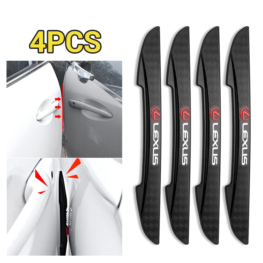 4PCS Car Door Edge Anti-collision Bumper Strip Protect Stickers For LEXUS CT200h F sport ES LS IS GS LC RC GC RX UX NX LX GX
4PCS Car Door Edge Anti-collision Bumper Strip Protect Stickers For LEXUS CT200h F sport ES LS IS GS LC RC GC RX UX NX LX GX
