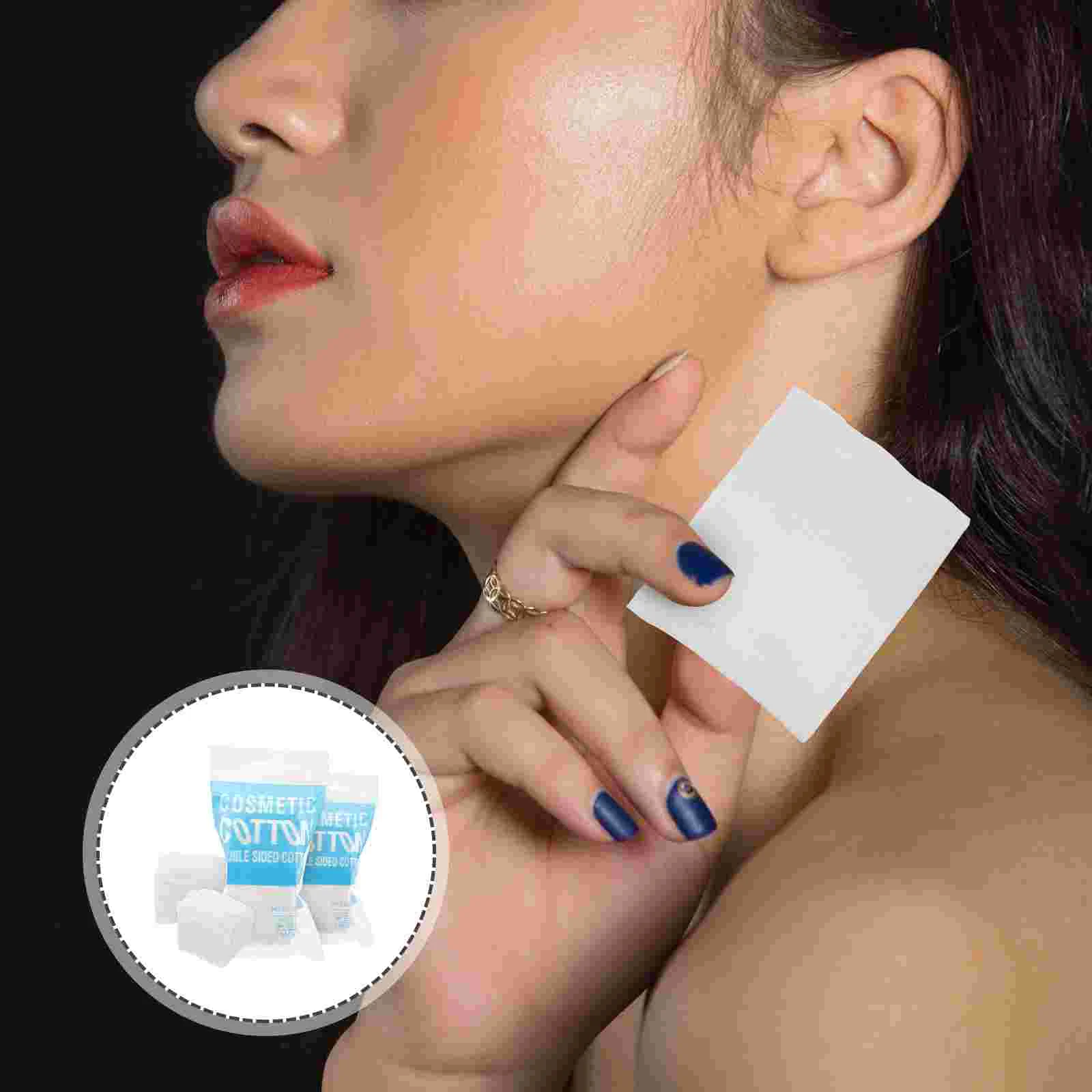200Pcs Makeup Facial Cotton Pads Makeup Remover Pads Makeup Cotton Makeup Supplies Skin-friendly Cleaner for Face Women White
200Pcs Makeup Facial Cotton Pads Makeup Remover Pads Makeup Cotton Makeup Supplies Skin-friendly Cleaner for Face Women White
