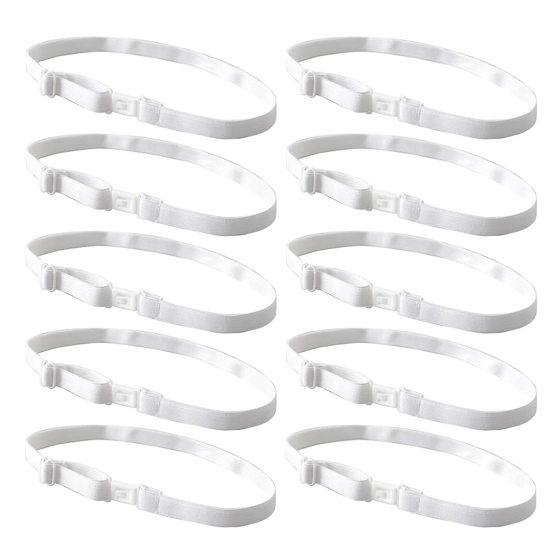 10Pcs Adjustable Elastic Bow Tie Strap Band DIY Accessories with Clips for Bowtie Belt Ties
10Pcs Adjustable Elastic Bow Tie Strap Band DIY Accessories with Clips for Bowtie Belt Ties