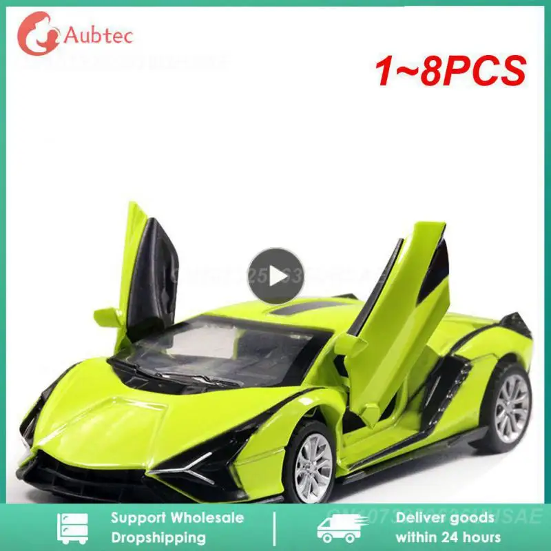 Модель автомобиля Lamborghini из сплава 1 ~ 8 шт., открывающаяся задняя часть двери мальчика, детская игрушечная машинка, украшения, защита от игры
Модель автомобиля Lamborghini из сплава 1 ~ 8 шт., открывающаяся задняя часть двери мальчика, детская игрушечная машинка, украшения, защита от игры