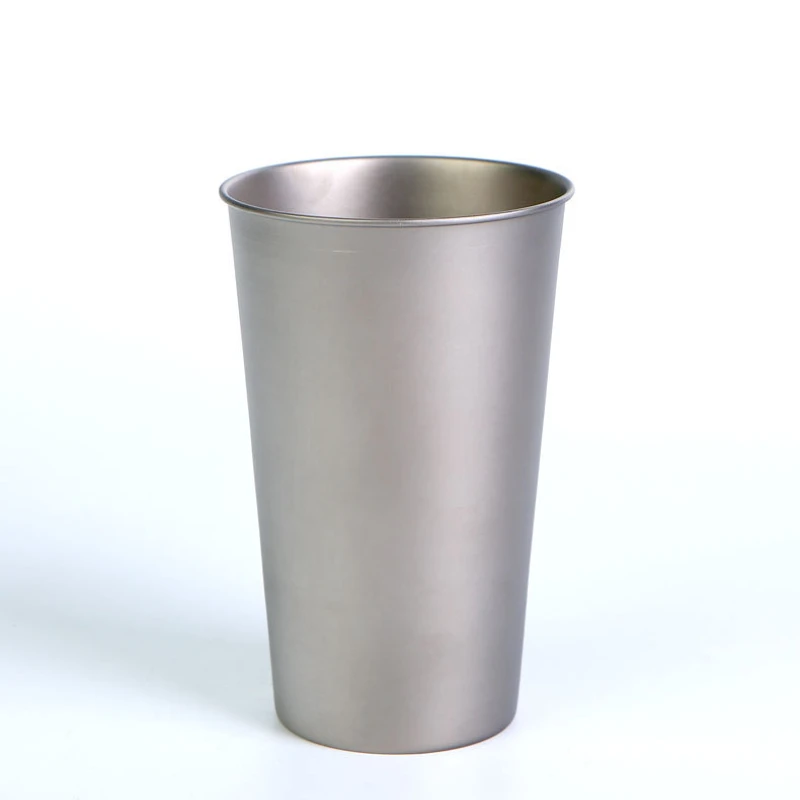 300ml/500ml Beer Mug Pure Titanium Coffee Mug Single Wall Kitchen Drinkware for Kids Beer Milk Water Cup Camping Tableware
300ml/500ml Beer Mug Pure Titanium Coffee Mug Single Wall Kitchen Drinkware for Kids Beer Milk Water Cup Camping Tableware