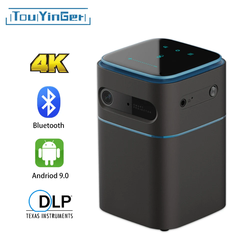 Touyinger D042 4K проектор Android 9,0 Мини Портативный светодиодный проектор 5G Wifi Bluetooth 3D домашний кинотеатр Proyector
Touyinger D042 4K проектор Android 9,0 Мини Портативный светодиодный проектор 5G Wifi Bluetooth 3D домашний кинотеатр Proyector