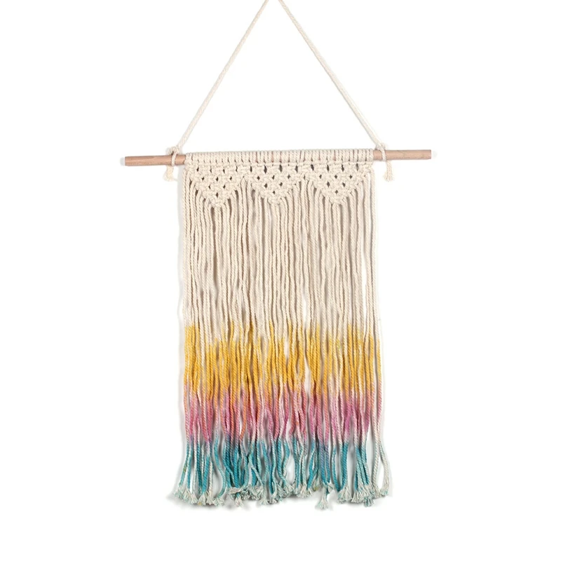 Macrame Wall Hanging Woven Wall Art Macrame Tapestry With Tassel - Boho Home Backdrop Decoration
Macrame Wall Hanging Woven Wall Art Macrame Tapestry With Tassel - Boho Home Backdrop Decoration
