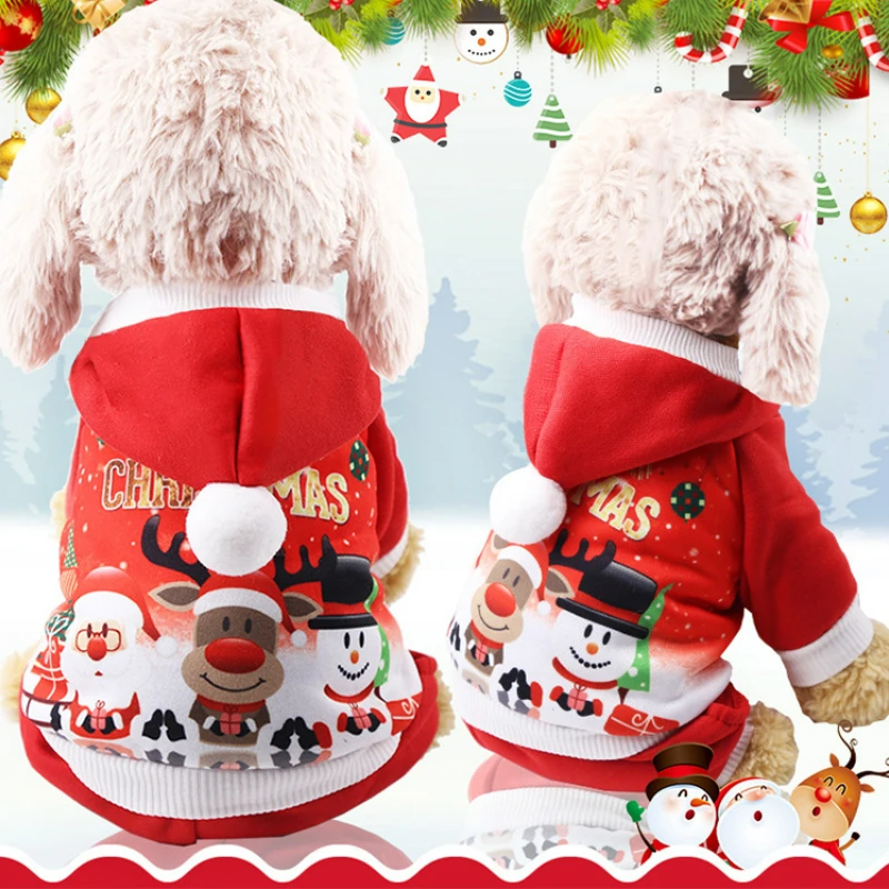Pet Christmas Print Hoodies Puppy Pet Cat Clothes Teddy Dog Clothes Dog Clothes for Small Dogs Winter Pet Hoodies Christmas
Pet Christmas Print Hoodies Puppy Pet Cat Clothes Teddy Dog Clothes Dog Clothes for Small Dogs Winter Pet Hoodies Christmas