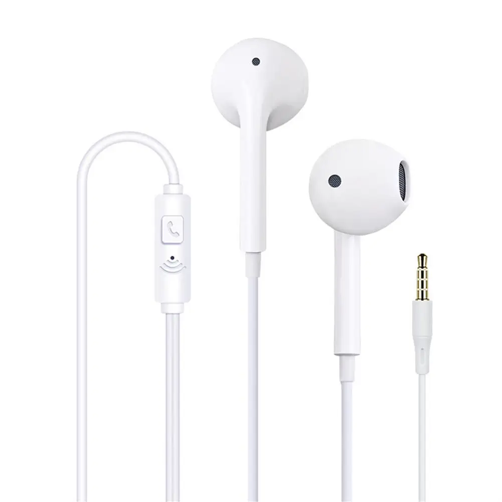 Wired Headphones With Microphone Hands-free Calls Subwoofer Music Earplugs Ergonomic Comfortable Earphones
Wired Headphones With Microphone Hands-free Calls Subwoofer Music Earplugs Ergonomic Comfortable Earphones