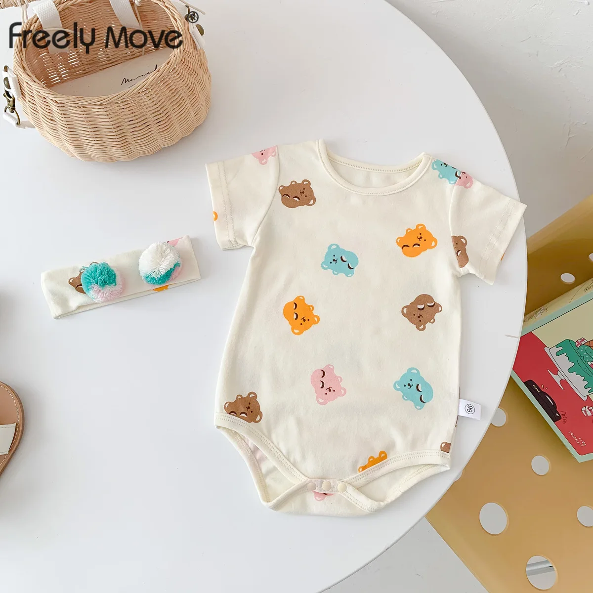 Freely Move 3M-2Y Newborn Romper New Baby Breathable Romper Overalls Summer Baby Boys Girls Newborn Cute Romper Suits Romper
Freely Move 3M-2Y Newborn Romper New Baby Breathable Romper Overalls Summer Baby Boys Girls Newborn Cute Romper Suits Romper