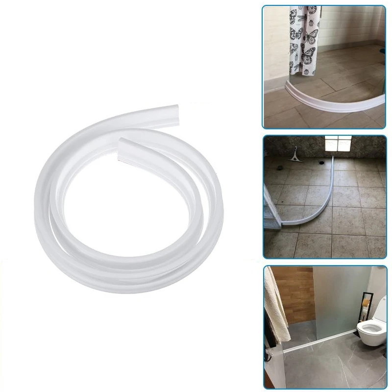Bathroom Water Stopper Self-Adhesive Water Partition Dry and Wet Separation Flood Barrier Rubber Dam Water Blocker
Bathroom Water Stopper Self-Adhesive Water Partition Dry and Wet Separation Flood Barrier Rubber Dam Water Blocker